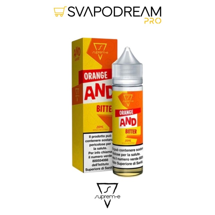 SUPREM-E - Liquido Mix&Vape 20ml ORANGE AND BITTER