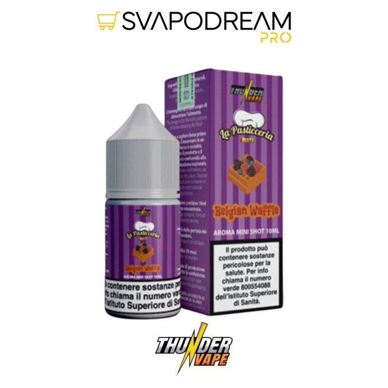 THUNDER VAPE - Aroma Mini Shot 10ml La Pasticceria Fruit BELGIAN WAFFLE
