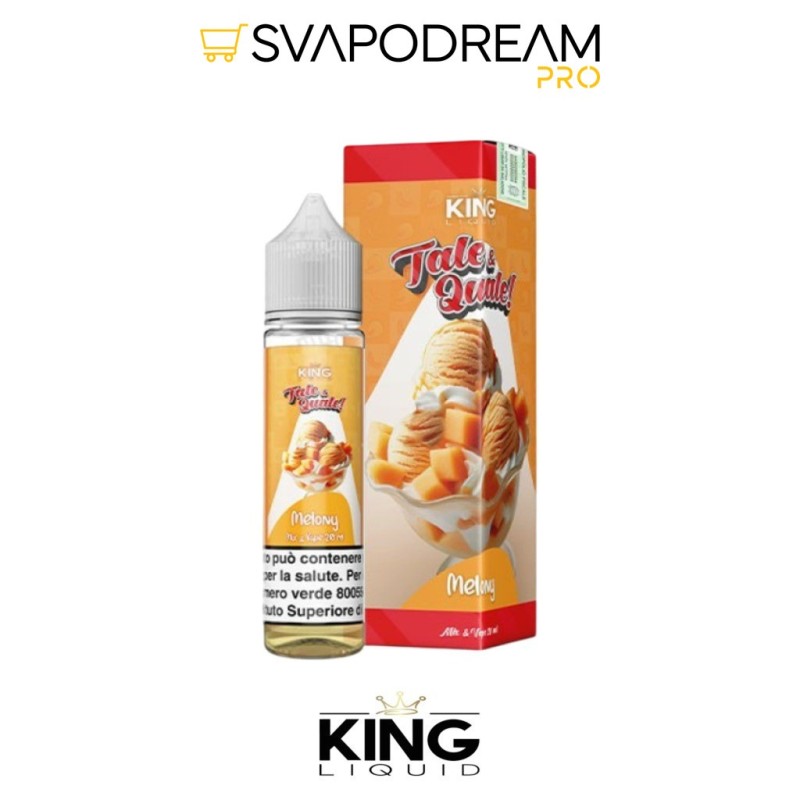 KING LIQUID - Liquido Mix&Vape 20ml TALE & QUALE MELONY