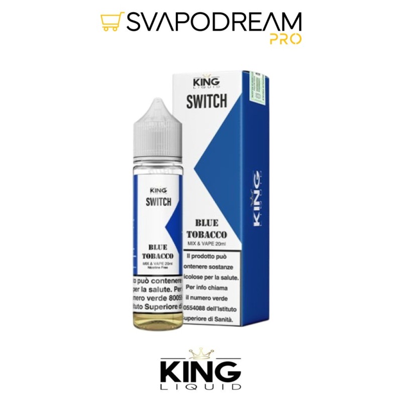 KING LIQUID - Liquido Mix&Vape 20ml SWITCH BLUE TOBACCO