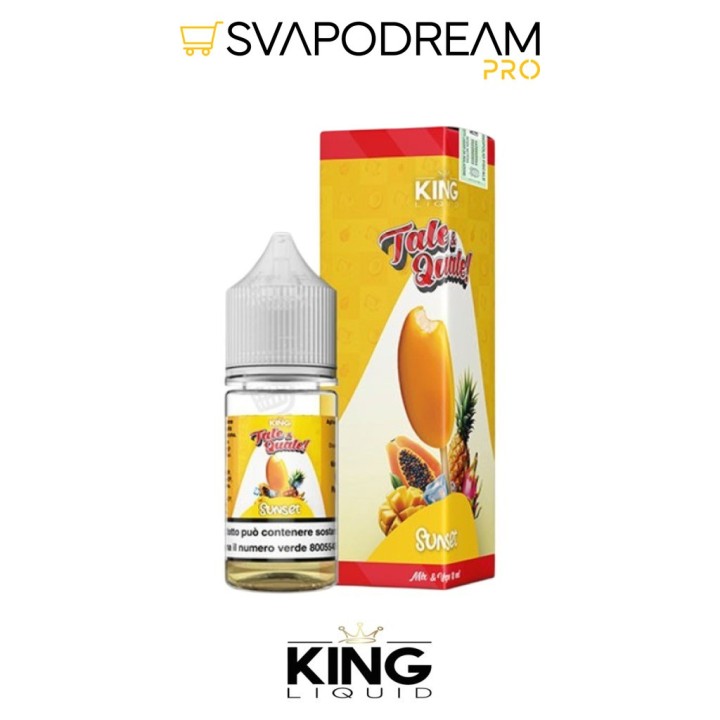 KING LIQUID - Liquido Mix&Vape 10ml TALE & QUALE SUNSET
