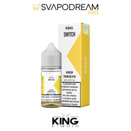 KING LIQUID - Liquido Mix&Vape 10ml SWITCH GOLD TOBACCO