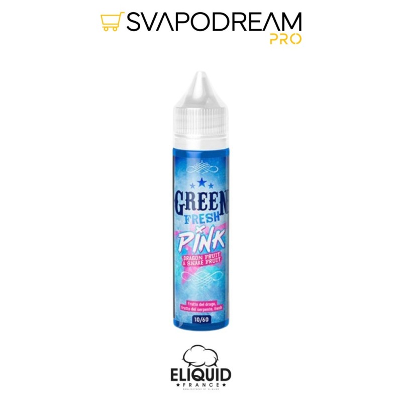 ELIQUID FRANCE - Aroma Shot 10ml Green Fresh PINK
