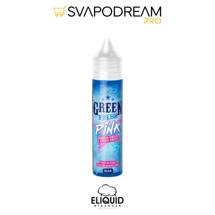 ELIQUID FRANCE - Aroma Shot 10ml Green Fresh PINK