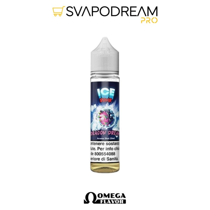 OMEGA FLAVORS - Aroma Shot 20ml Ice Bomb DRAGON DREAM