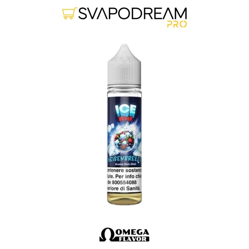 OMEGA FLAVORS - Aroma Shot 20ml Ice Bomb HEISENBREEZE