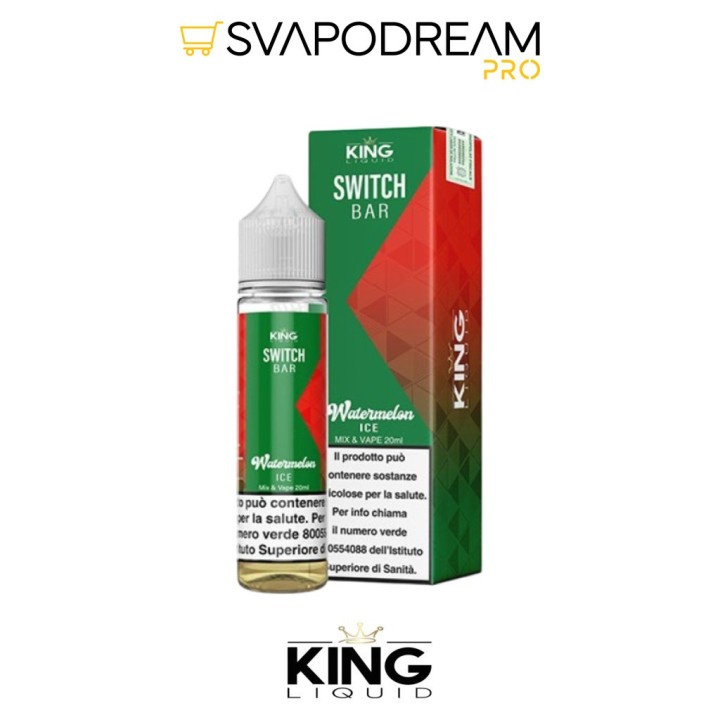 KING LIQUID - Liquido Mix&Vape 20ml SWITCH BAR WATERMELON ICE