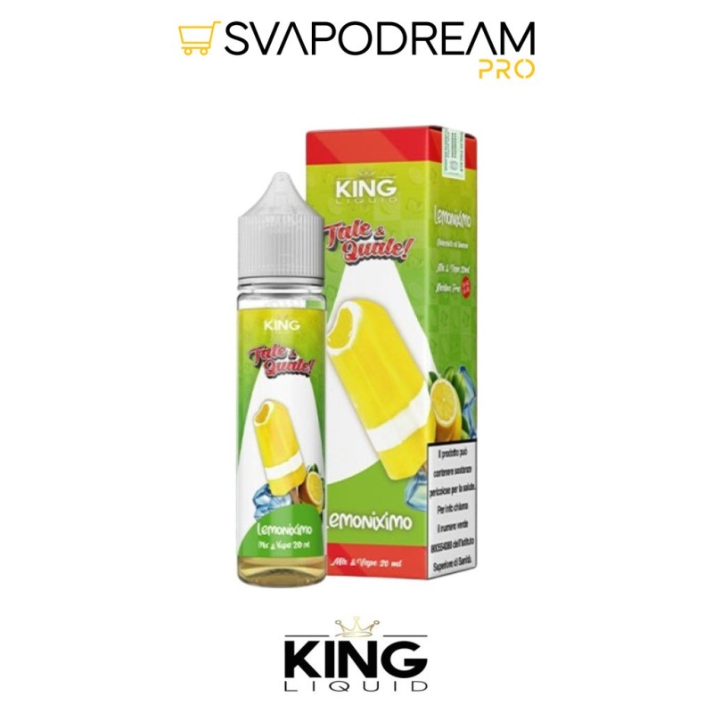KING LIQUID - Liquido Mix&Vape 20ml TALE & QUALE LEMONIXIMO