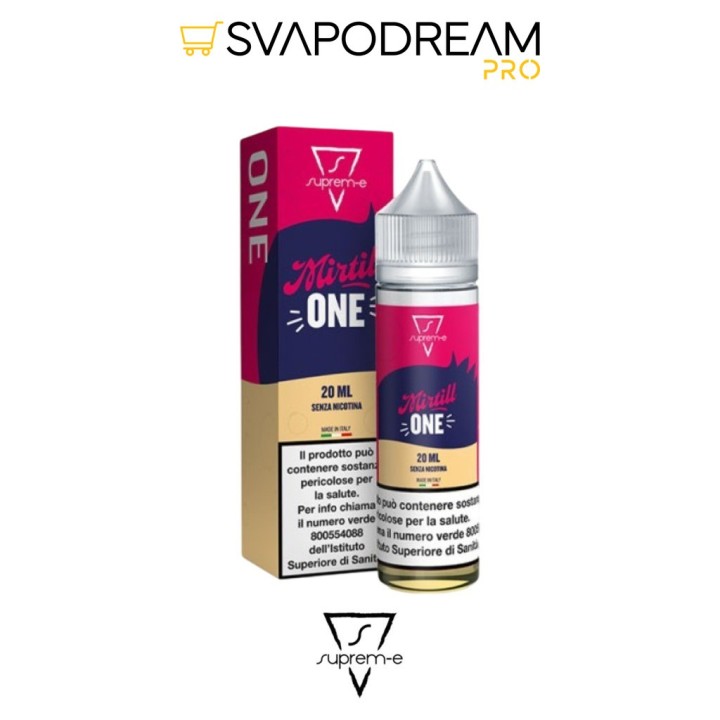 SUPREM-E - Liquido Mix&Vape 20ml MIRTILLONE