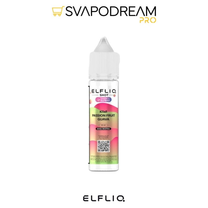 Kiwi Passion Fruit Guava ElfLiq Mix&Vape 20ml | Svapodream