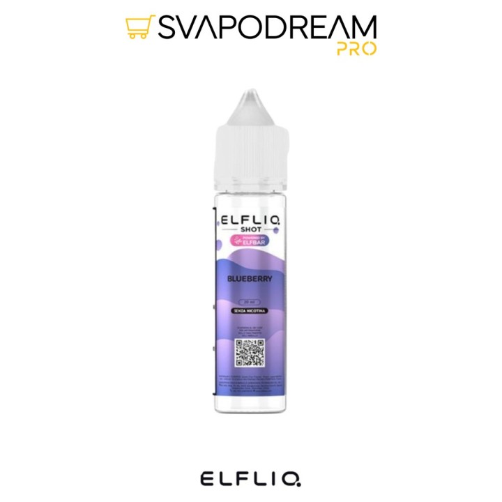 ElfLiq Blueberry Liquido Mix&Vape 20ml | Svapodream