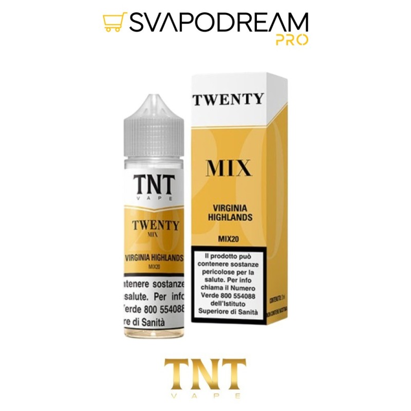TNT Twenty Mix Virginia Highlands Mix&Vape 20ml | Svapodream