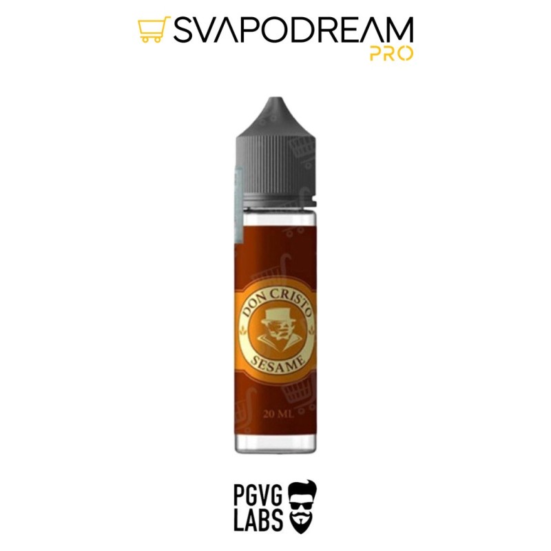 PGVG LABS - Liquido Mix&Vape 20ml DON CRISTO SESAME