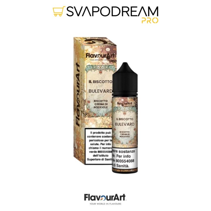FLAVOURART - Aroma Shot 20ml Il Biscotto BULEVARD