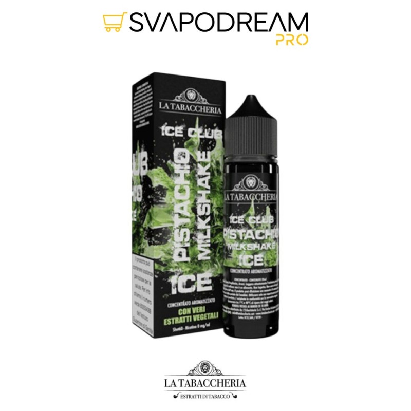 LA TABACCHERIA ICE CLUB - Aroma Shot 20ml PISTACHIO MILKSHAKE ICE