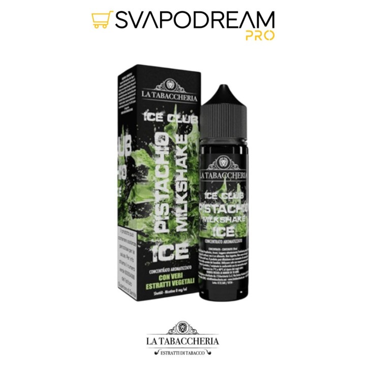 LA TABACCHERIA ICE CLUB - Aroma Shot 20ml PISTACHIO MILKSHAKE ICE