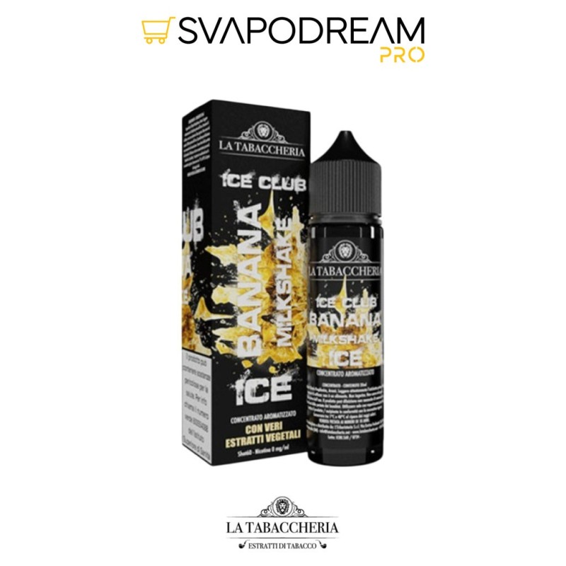LA TABACCHERIA ICE CLUB - Aroma Shot 20ml BANANA MILKSHAKE ICE