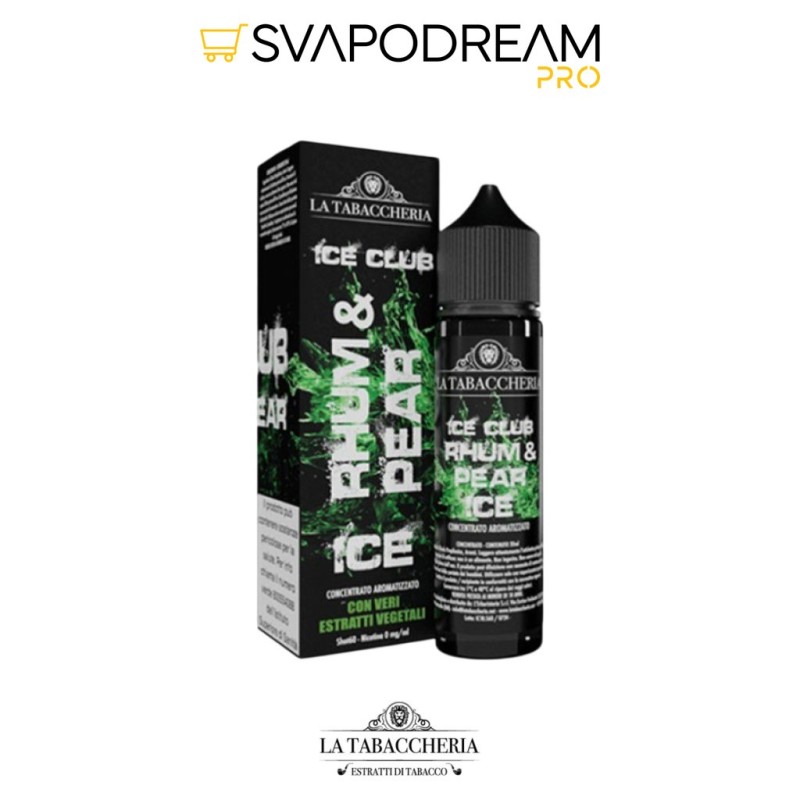 LA TABACCHERIA ICE CLUB - Aroma Shot 20ml RHUM&PERA ICE