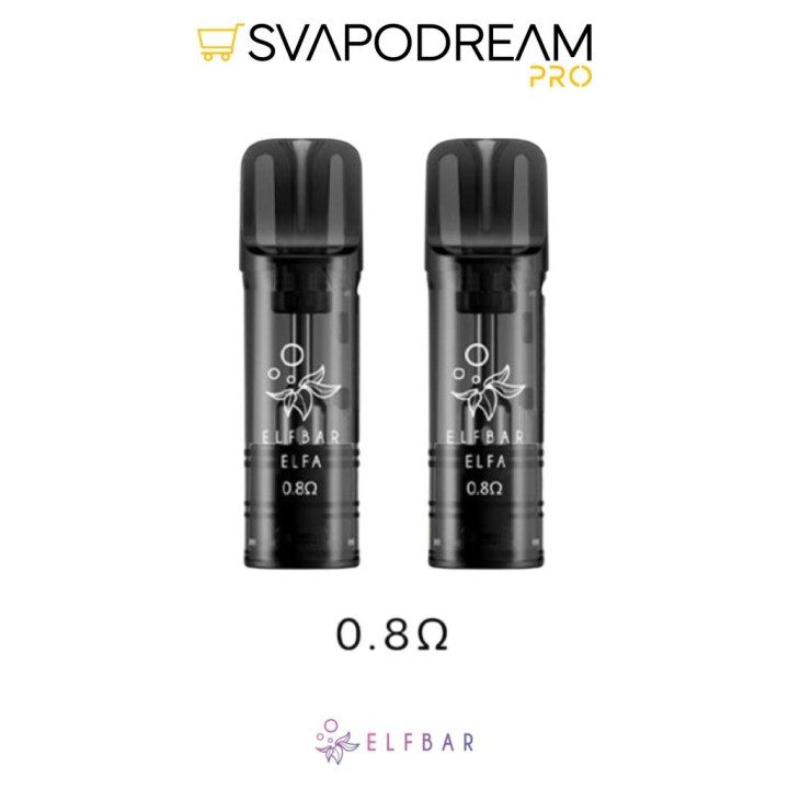Pod Elfa Turbo Open Elfbar 2pz 0,8/1,1 Ohm | Svapodream