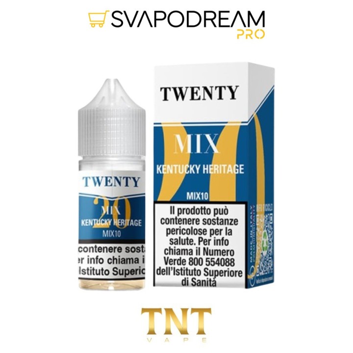 TNT VAPE -  Liquido Mix&Vape 10ml Twenty Mix KENTUCKY HERITAGE