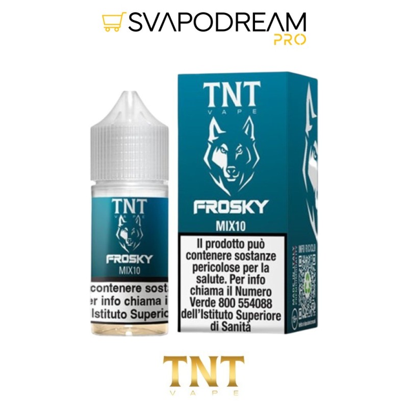 TNT VAPE -  Liquido Mix&Vape 10ml FROSKY