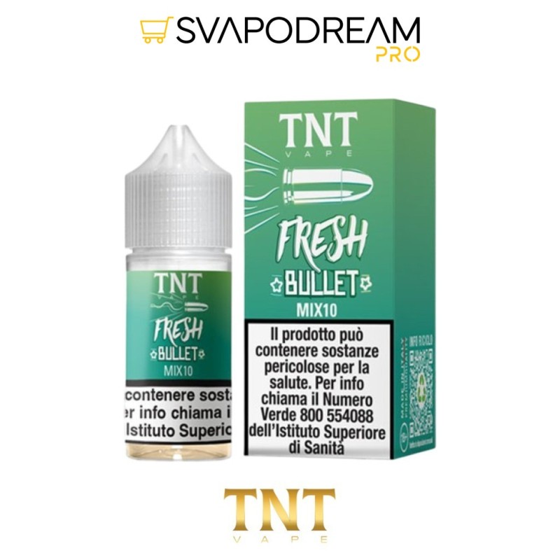 TNT VAPE -  Liquido Mix&Vape 10ml FRESH BULLET