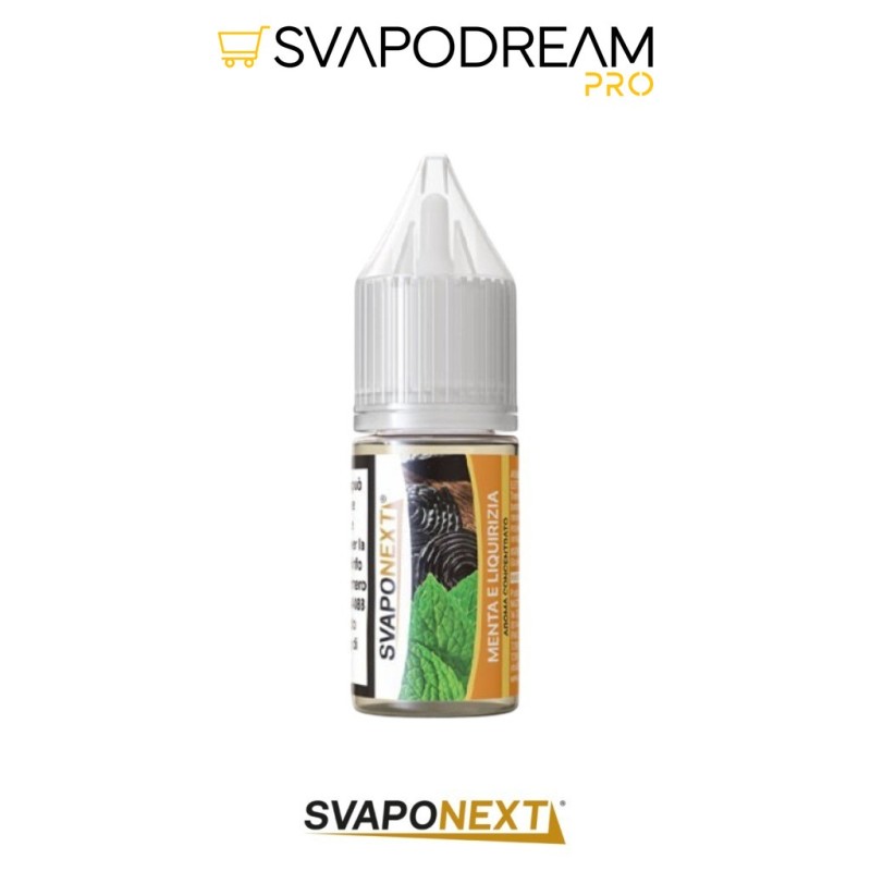 SVAPONEXT - Aroma Concentrato 10ml Starter Flavour MENTA E LIQUIRIZIA