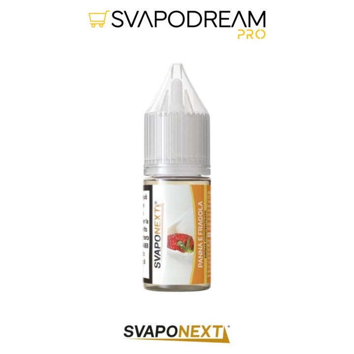 SVAPONEXT - Aroma Concentrato 10ml Starter Flavour PANNA E FRAGOLA