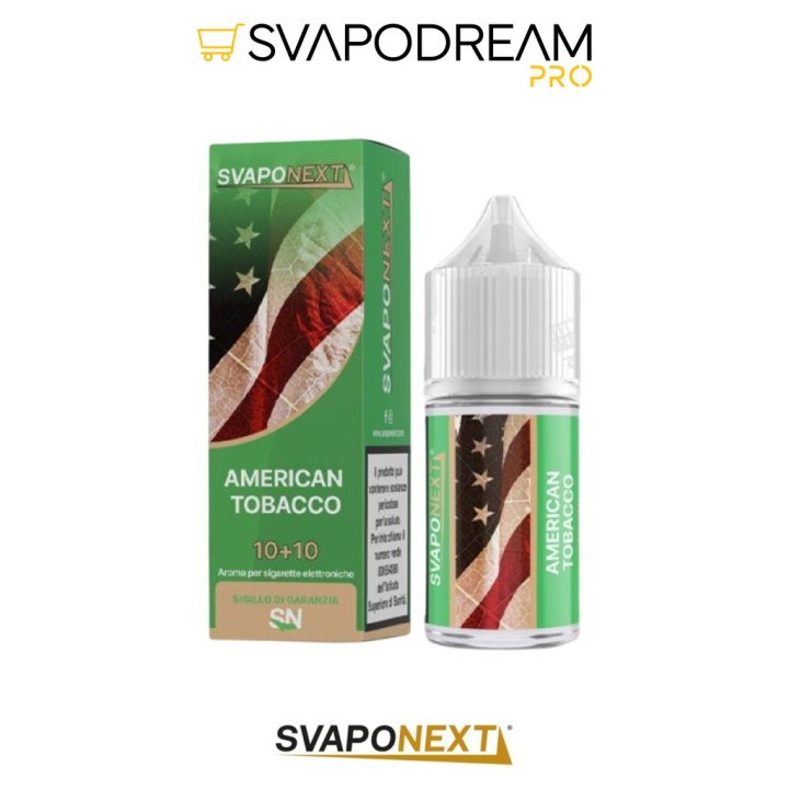 SVAPONEXT - Aroma Mini Shot 10ml Starter Flavour AMERICAN TOBACCO