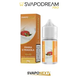 SVAPONEXT - Aroma Mini Shot 10ml Starter Flavour PANNA E FRAGOLA