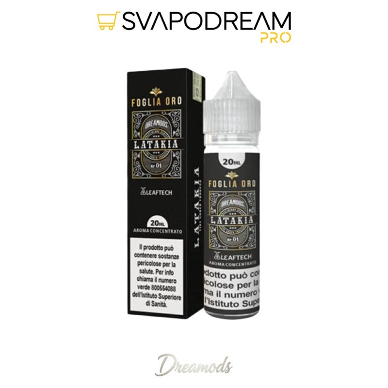 DREAMODS - Aroma Shot 20ml Foglia Oro LATAKIA