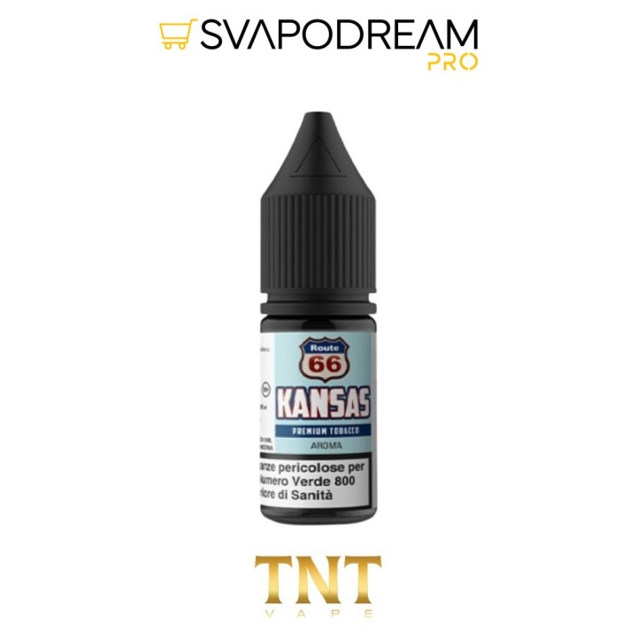 TNT VAPE - Aroma Concentrato 10ml Route66 KANSAS