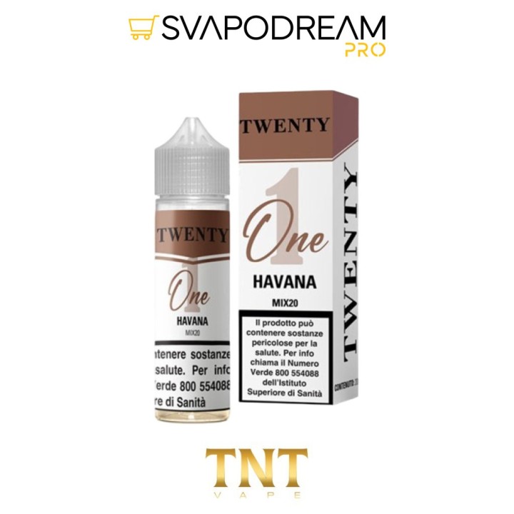 TNT VAPE - Liquido Mix&Vape 20ml Twenty One HAVANA