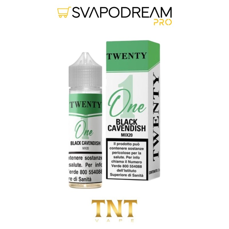 TNT VAPE - Liquido Mix&Vape 20ml Twenty One BLACK CAVENDISH