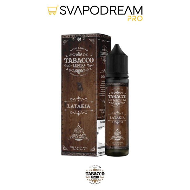 Tabacco Lento Latakia Mix&Vape 20ml King Liquid | Svapodream
