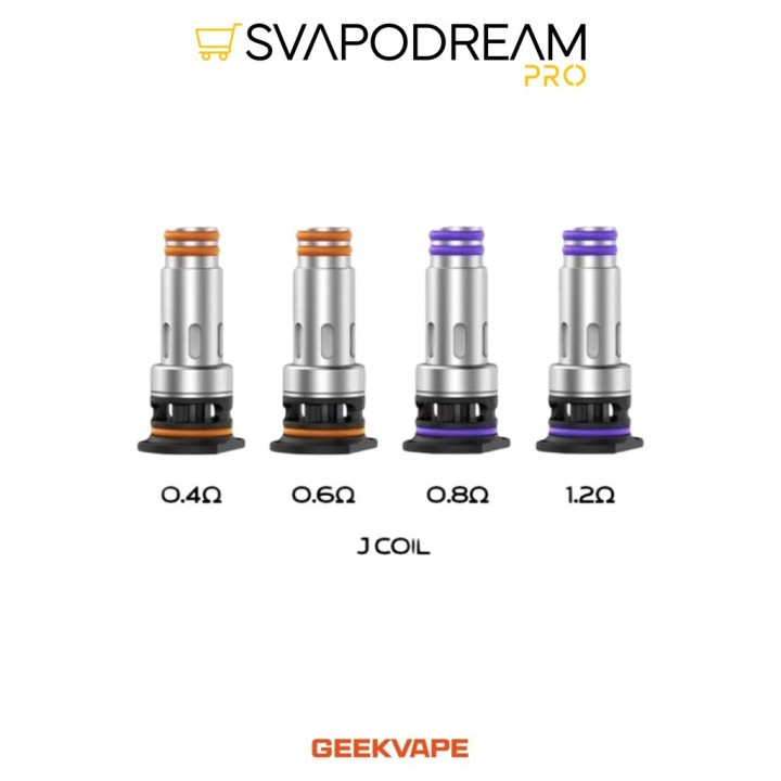 Geekvape J Coil Resistenze 5pz Digi Max/Pro | Svapodream