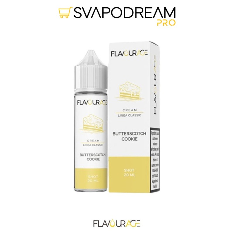 FLAVOURAGE - Aroma Shot 20ml BUTTERSCOTCH COOKIE CREAM