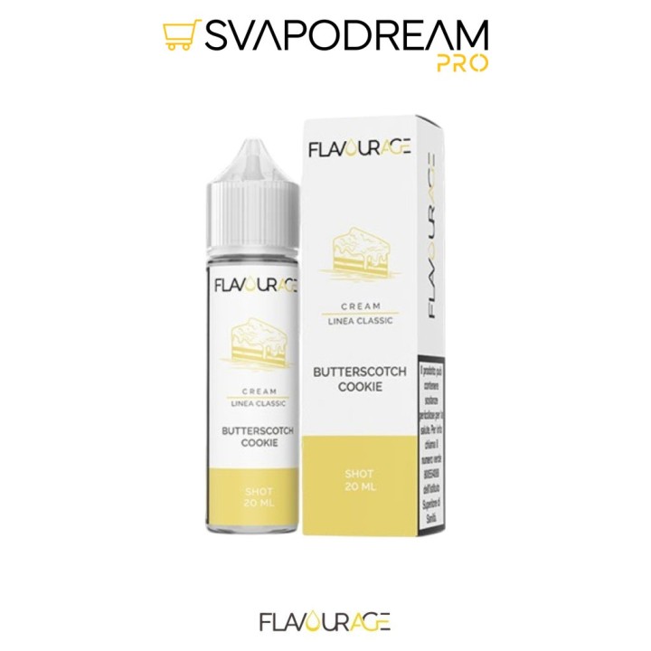 FLAVOURAGE - Aroma Shot 20ml BUTTERSCOTCH COOKIE CREAM