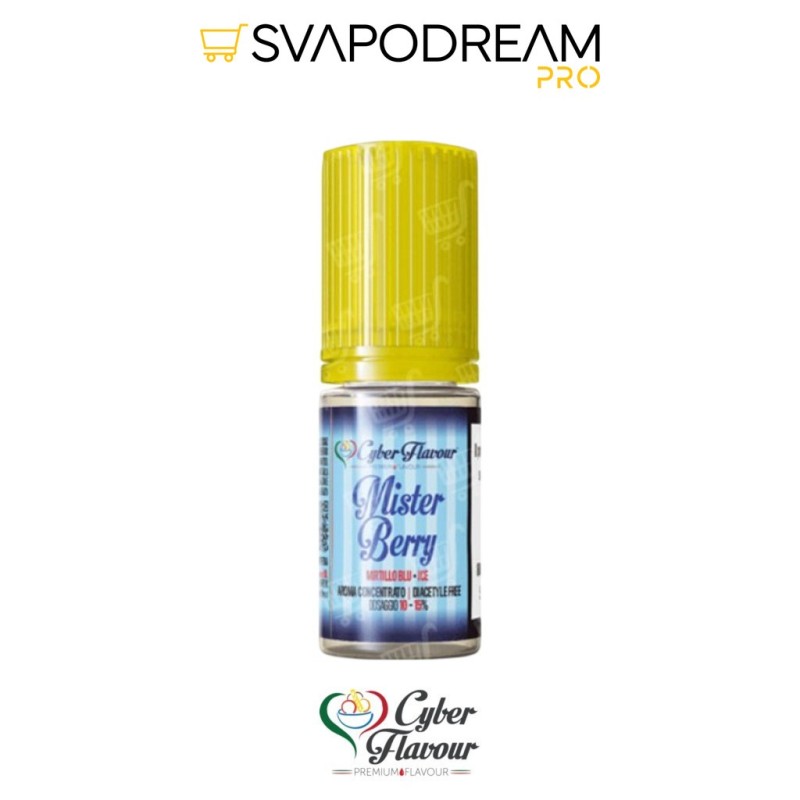 CYBER FLAVOUR - Aroma Concentrato 10ml MISTER BERRY