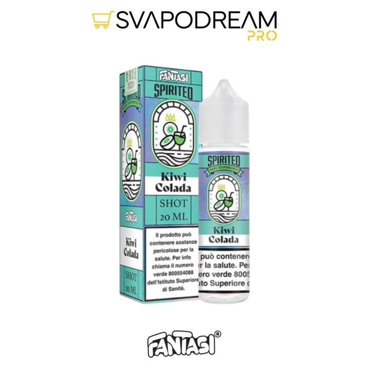 FANTASI VAPE SPIRITED - Aroma Shot 20ml KIWI COLADA