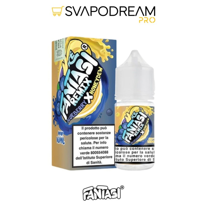 FANTASI VAPE REMIX - Aroma Mini Shot 10ml BLUEBERRY X HONEYDEW ICE