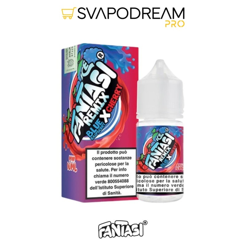 FANTASI VAPE REMIX - Aroma Mini Shot 10ml BLUE RASPBERRY X CHERRY ICE