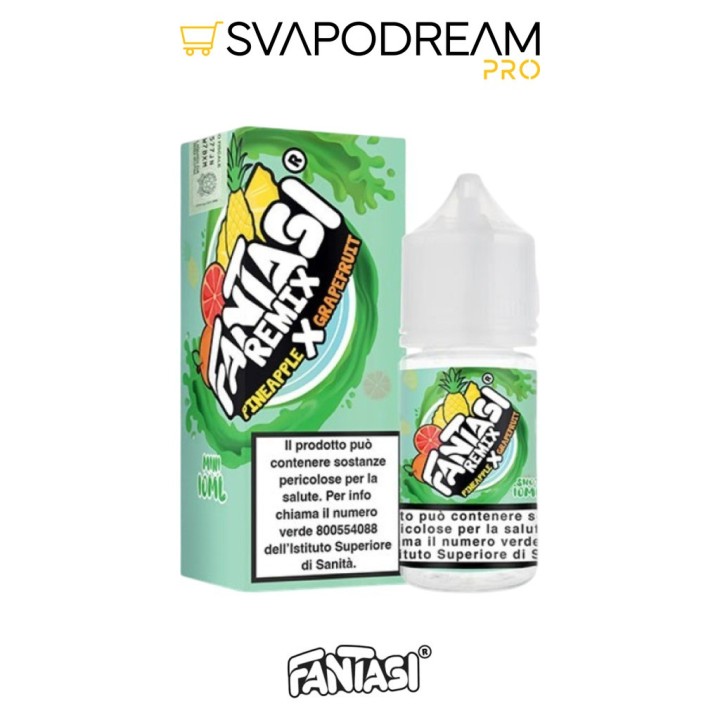 FANTASI VAPE REMIX - Aroma Mini Shot 10ml PINEAPPLE X GRAPEFRUIT