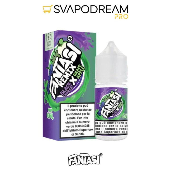 FANTASI VAPE REMIX - Aroma Mini Shot 10ml BLACK CURRANT X GRAPE APPLE