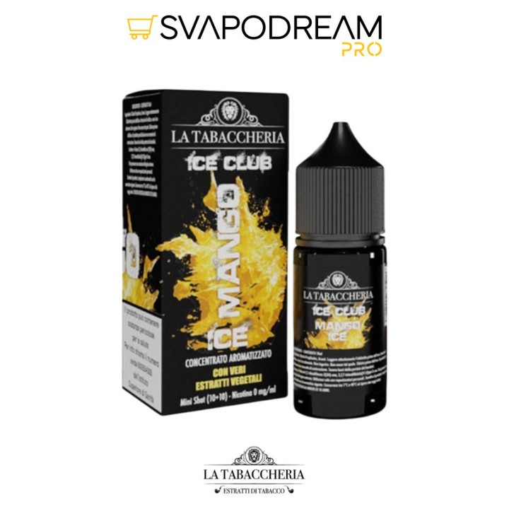LA TABACCHERIA ICE CLUB - Aroma Mini Shot 10ml MANGO ICE