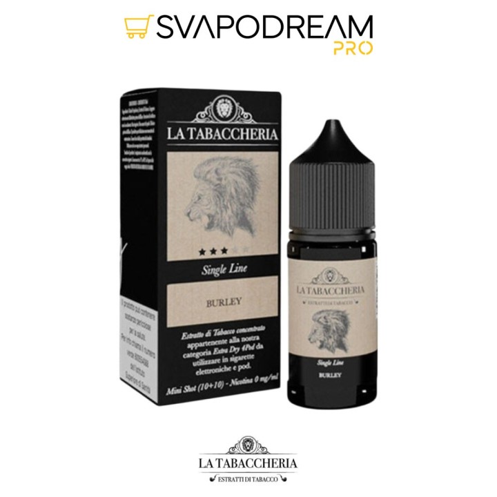 LA TABACCHERIA SINGLE LINE - Aroma Mini Shot 10ml BURLEY