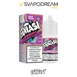 FANTASI VAPE BAR JUICE Mini Shot 10ml STRAWBERRY RASPBERRY CHERRY ICE