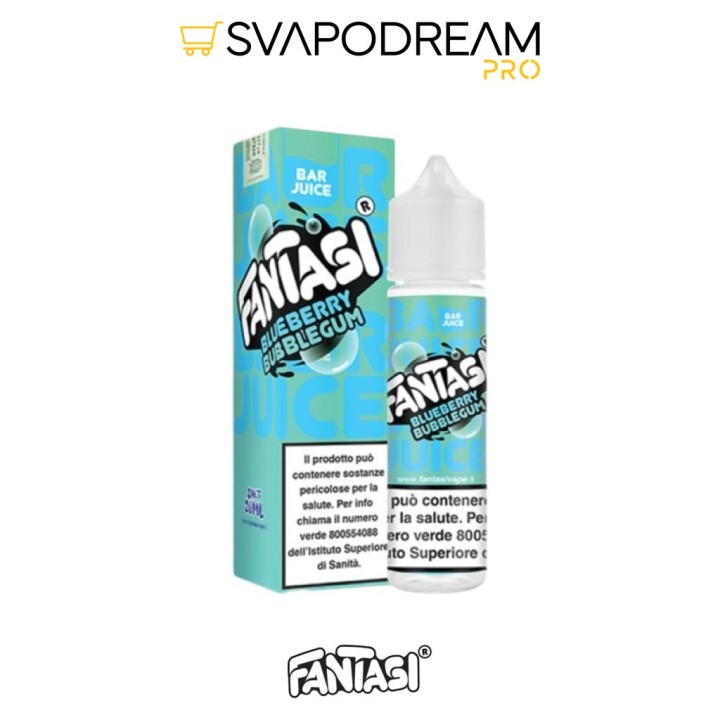 FANTASI VAPE BAR JUICE - Aroma Shot 20ml BLUEBERRY BUBBLEGUM