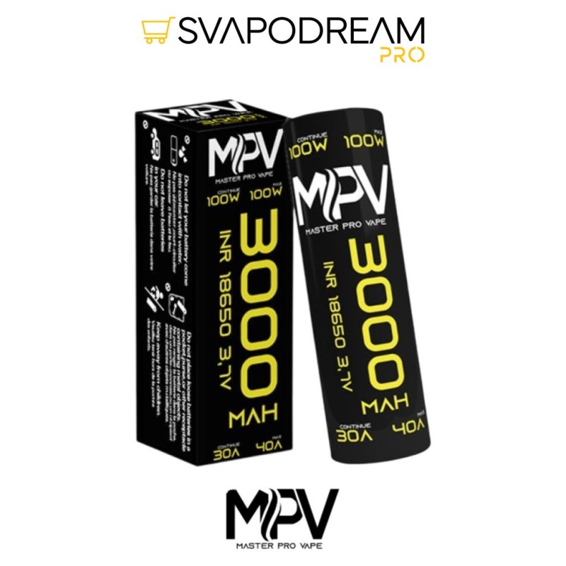 MPV - Batteria 18650 INR 3000mAh 40A 1pz