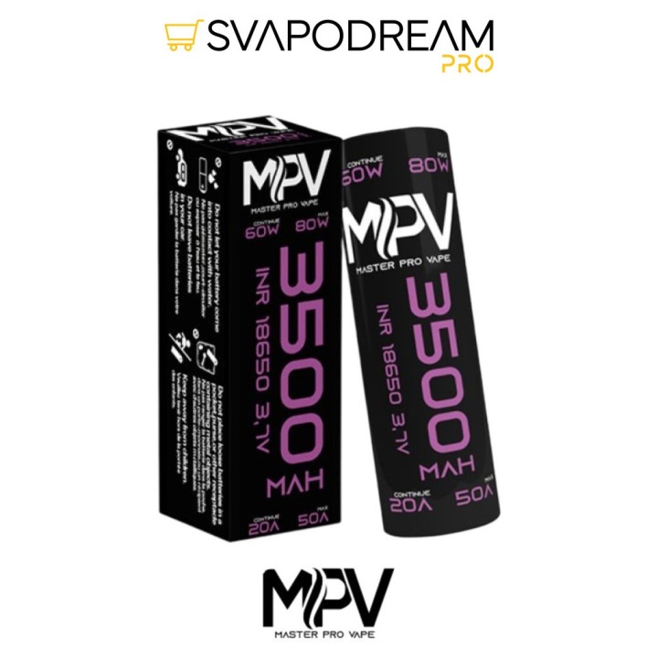 MPV - Batteria 18650 INR 3500mAh 20A 1pz